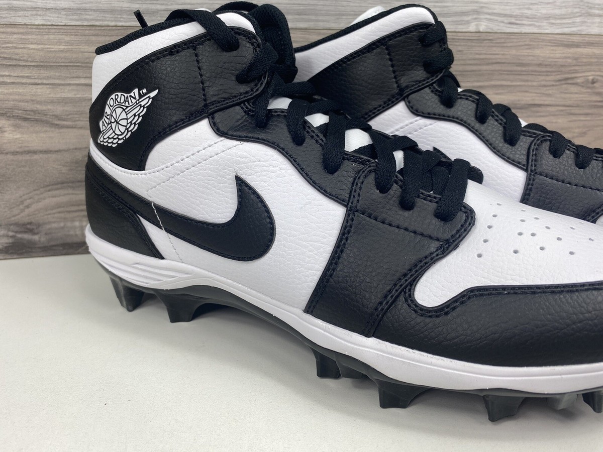 Nike Air Jordan 1 Mid Panda White Black FJ6805 100 Football 