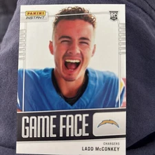 2024 Instant - NFL GAME FACE - LADD McCONKEY RC Base ROOKIE #’d 1/331 Chargers!