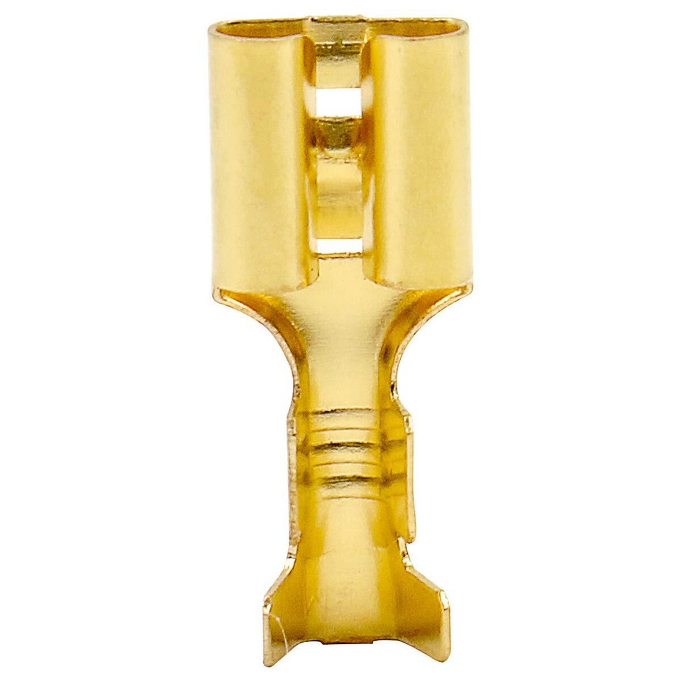 Heschen Vrouwelijke Spade Quick Splice Crimp Terminals, 2.8mm Crimp Connector, Niet Geïsoleerd - View #9