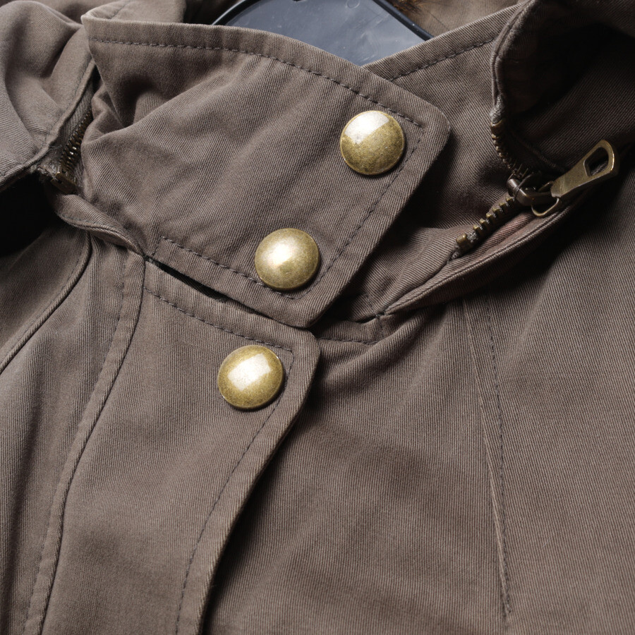 Giacca invernale Yves Salomon verde 34 FR 36