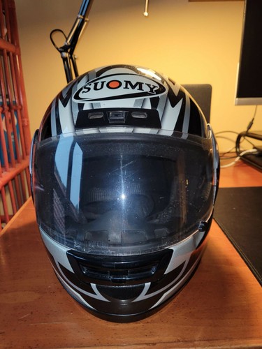 Casco integrale moto SUOMY Bargy Design taglia M 57/58 in buono stato | eBay