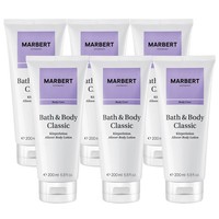 Marbert Bath & Body Classic 6 X 200 Ml Bodylotion Body Lotion KöRperlotion Set