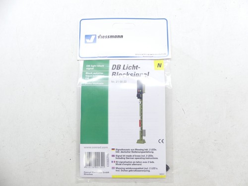 Kit de señal de bloque de luz Viessmann N 210022, NUEVO en embalaje original sin abrir #66232 | Zustand: Gebraucht