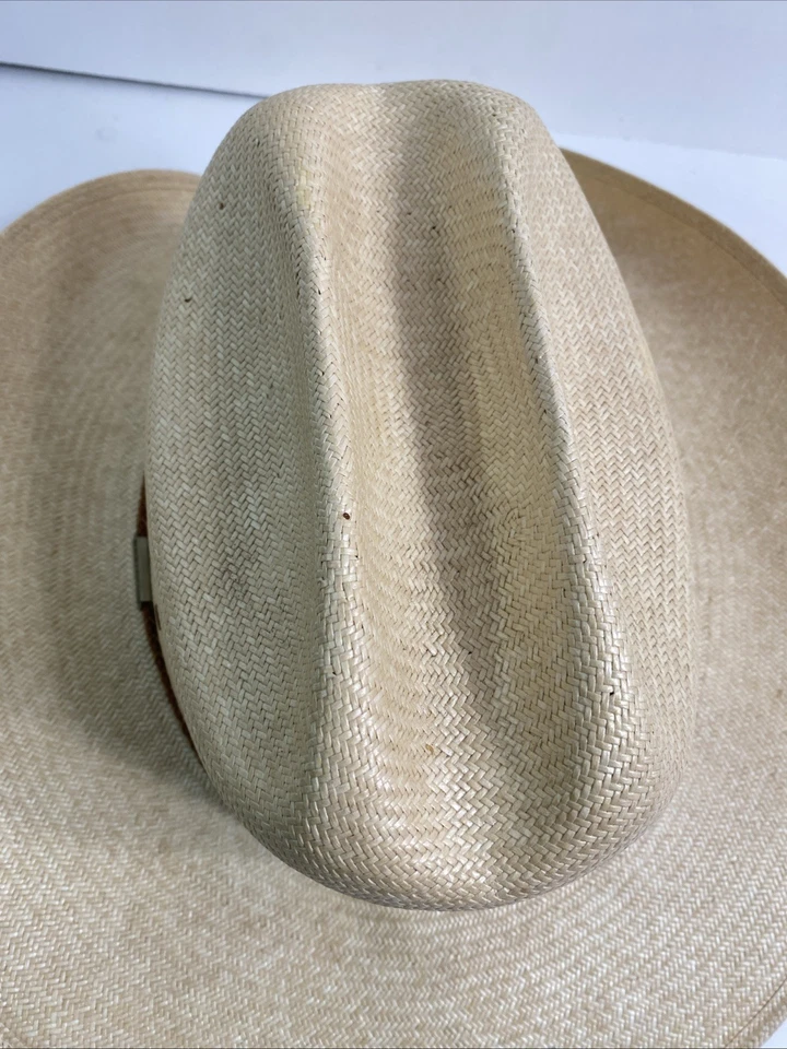 Sombrero de Vaquero Occidental Autoconformable Resistol Talla 7 5/8 Largo Ovalado Foto 4 de 4