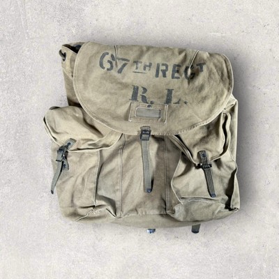 NWT Vintage Ralph Lauren Denim & Supply. 67th. RL Back Pack Rucksack RRL