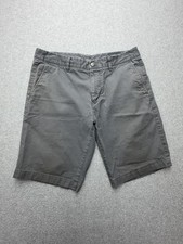 Bonobos Shorts Mens 33 Gray Chino Cotton Casual Flat Front Summer