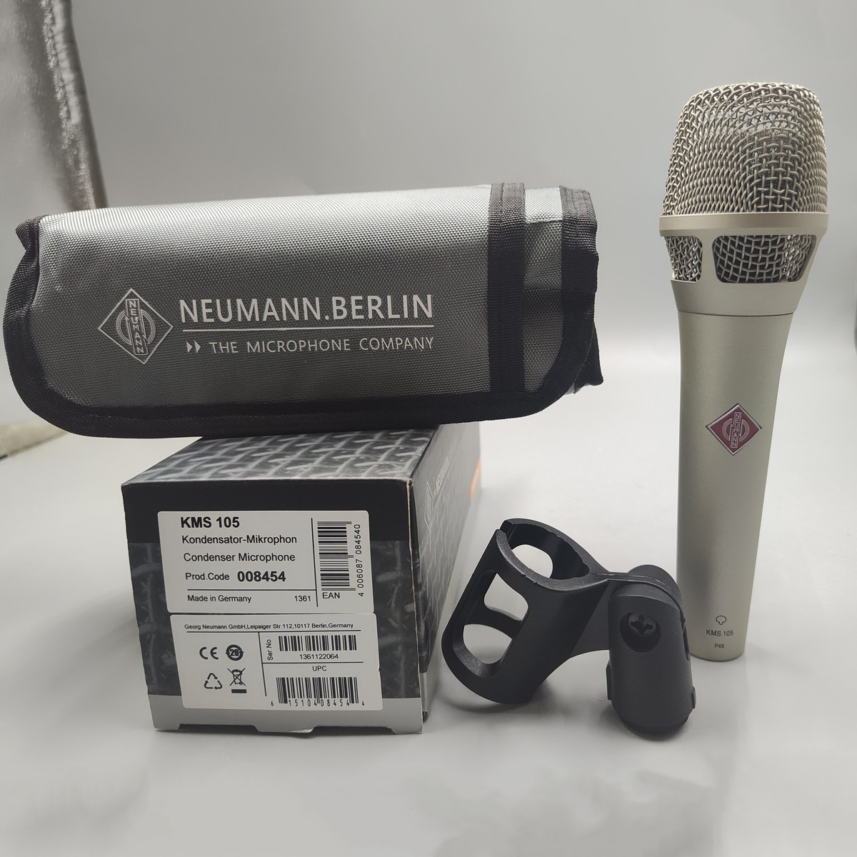 NEW Neumann KMS 105 Microphone Supercardioid Condenser Handheld