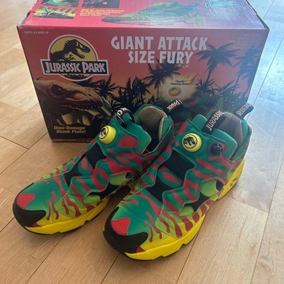 Selten mit Karton Reebok Pump Jurassic Park 27 cm