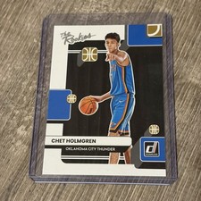 Chet Holmgren Rookie Card Donruss The Rookies Okc Thunder NBA RC. rookie card picture