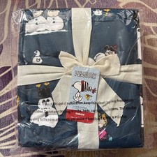 Berkshire Peanuts Snoopy Plush Throw Blanket 55  X 70  Build A Snowman W/box
