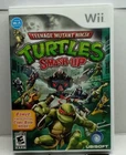 Teenage Mutant Ninja Turtles: Smash-Up (Nintendo Wii, 2009) Complete w/ Comic
