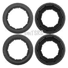 Front and Rear on Road Tire Tyres Set Fit 1/5 RC Buggy HPI BAJA RV KM 5B