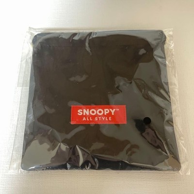 Snoopy Pouch Tasche S Schwarz All Style
