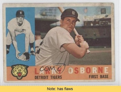 1960 Topps Bobo Osborne Larry Osborne #201 READ 0n2