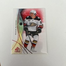 MASON MCTAVISH 2024-25 UD SP GAME USED RED SP  #37 UPPER DECK
