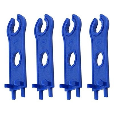2Pcs Solar Panel Connector Wrenches for MC4 Connectors - Quick Plug Socket Tool
