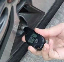 Mini Digital Tyre Air Pressure Gauge PSI with LCD Display for Car Van Motorcycle