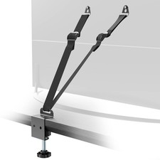 TV Safety Straps Furniture and TV Wall Anchors and Punch-Free Clamp Straps fo...