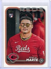 2024 Topps Series 2 Golden Mirror Rookie #548 Noelvi Marte