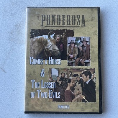 The Ponderosa DVD 2003 Comes a Horse & The Lesser of Two Evils Family Western