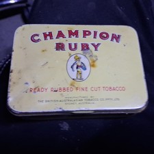 Champion Ruby Legendary / Tobacco Tin for sale online