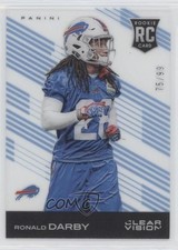 2015 Panini Clear Vision Rookie Blue 75/99 Ronald Darby #160 r0j