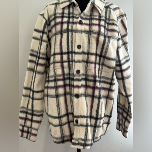 Alpine Design M Plaid Button-Up Jacket w Pockets 581 - Photo 3/8