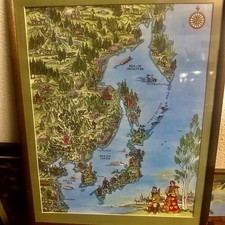 Bright Beautiful Colorful 2Maps Japan Origin Unknown