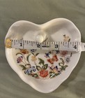 Aynsley Cottage Garden Fine Bone China Heart Shaped Vtg. Ring Dish (England) — photo 3