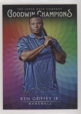 2021 Upper Deck Goodwin Champions Platinum Color Wheel Ken Griffey Jr HOF 0he
