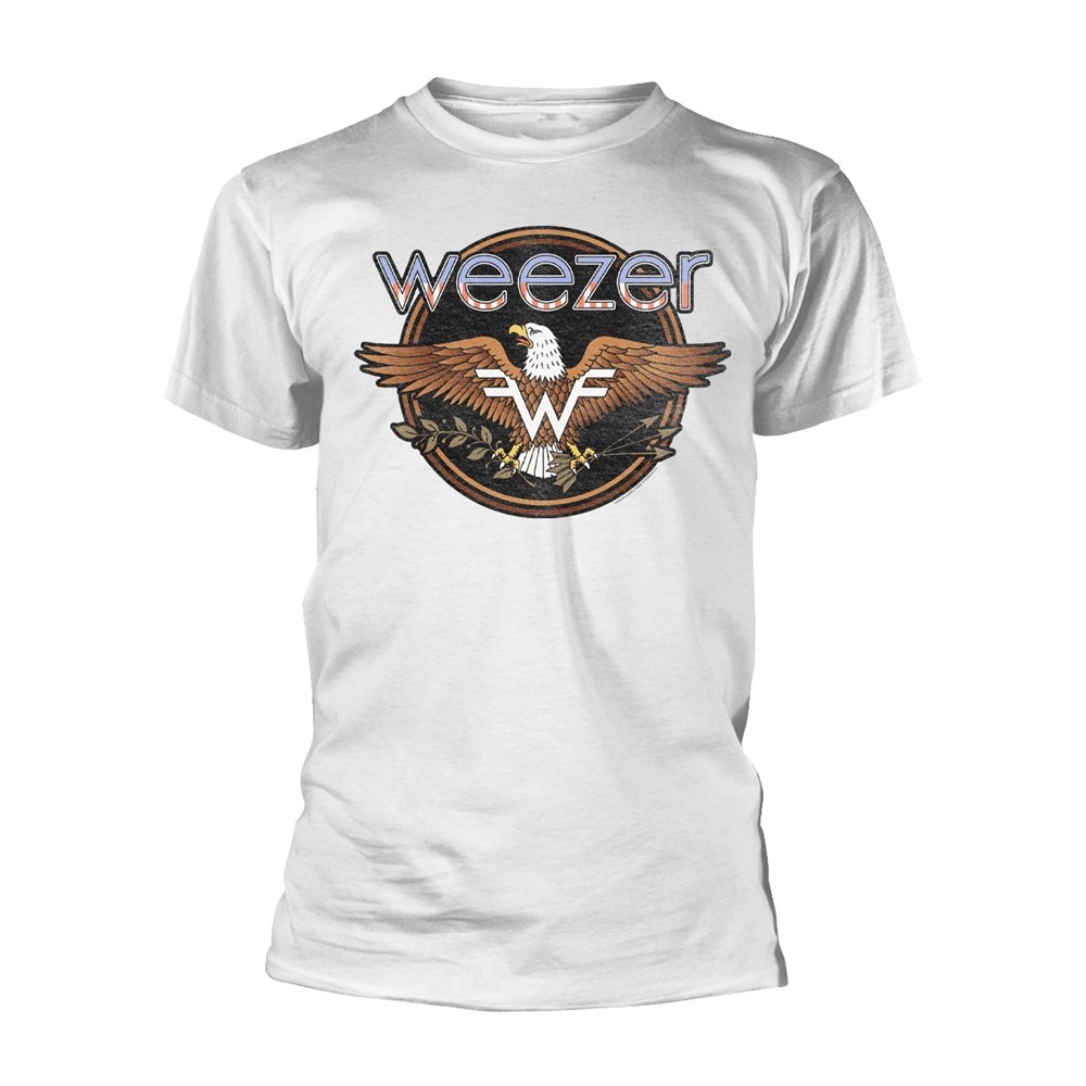 WEEZER - EAGLE WHITE T-Shirt XX-Large