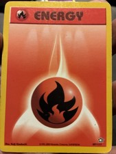Fire Energy 107/111 | Neo Genesis | Non Holo Pokemon Card LP