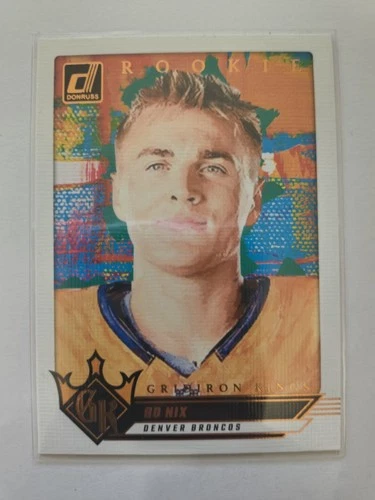 2024 Panini Donruss - Rookie Gridiron Kings Bo Nix #6 (RC)