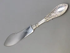 Arabesque by Whiting sterling silver individual Fish / Dessert Knife 7.25"