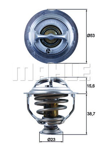 Mahle Tx 123 95D Thermostat, KüHlmittel FüR Audi,Seat,Skoda,Vw-image