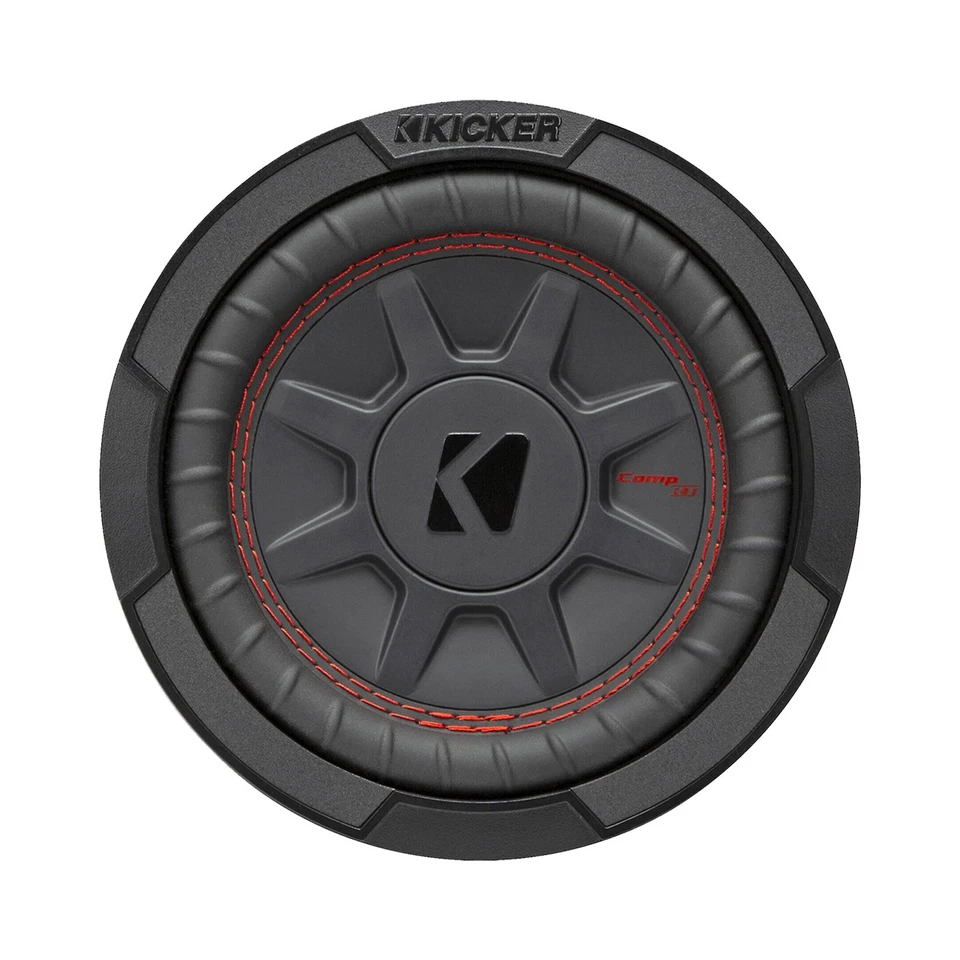 2x Kicker 6.75" 300W Max Dual Voice Coil Subwoofer, 1200W Max Class D Amplifier - Image 2 of 4
