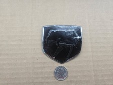 Dodge Oem 1992-2007 Viper Sneaky Pete Black Front Hood Emblem Badge Logo Name