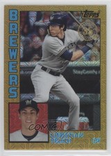 2019 Topps Update Silver Pack Gold /50 Christian Yelich #T84U-21 00ee