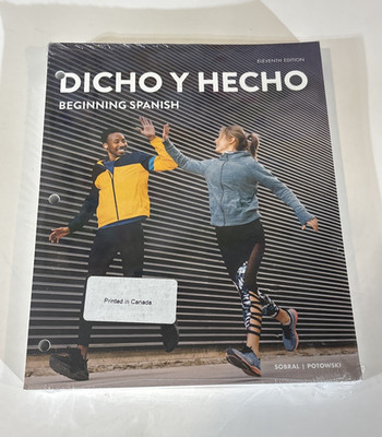 Dicho Y Hecho Beginning Spanish 11th Edition Loose-Leaf Book Sobral VISTA