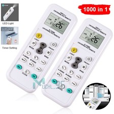 1/2x Replace Universal Remote Control Fit for over 1000 In 1 A/C Air Conditioner