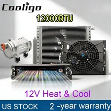 12V Car AC Unit Universal Truck Air Conditioner Electric Compressor Evaporator