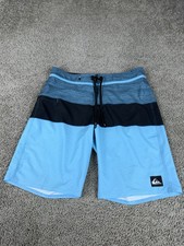 Oakley Board Shorts Mens 32 Blue Black Dryflight Colorblock Bathing Suit