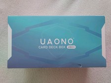 UAONO CARD DECK BOX 280+  Trading BOXED UNUSED FAST POST BLACK BLUE