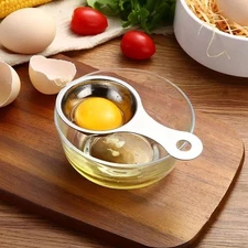 Stainless Steel Egg Yolk Separator White Divider Kitchen Cooking Tool Gadget.