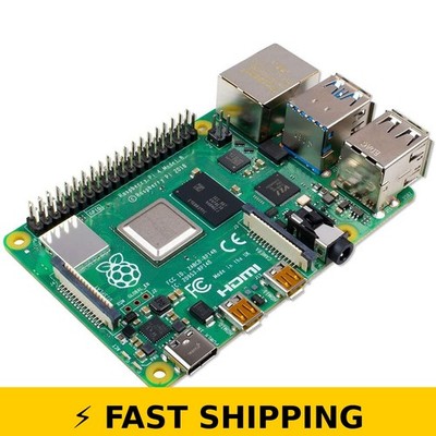 Raspberry Pi 4 Model B 2019 Quad-Core 64-Bit WiFi Bluetooth 2GB