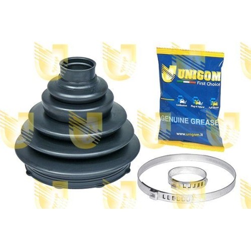 Soufflet de cardan Unigom 300093H.2 en élastomère durable pour Alfa Romeo