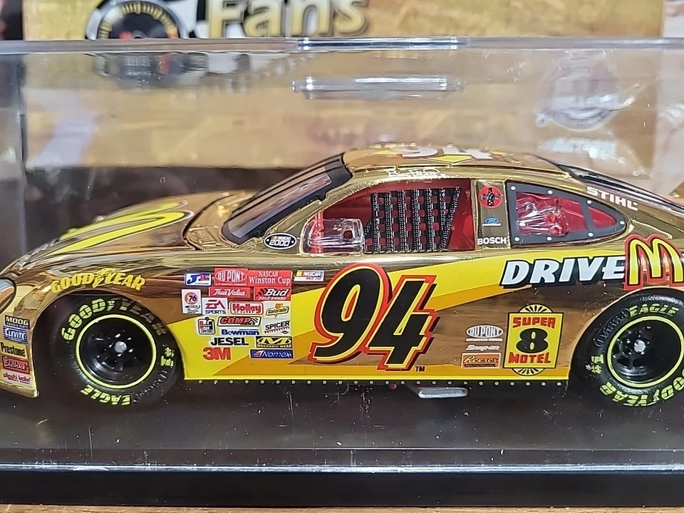 Coche de colección Race Fans 1:24 24 KT Gold Stock Car 2000 Taurus Foto 4 de 4