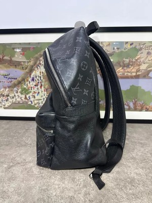 louis vuitton apollo backpack eclipse Monogram  I MISS YOU VINTAGE and open pockets on the two sides Vintage Louis Vuitton Rucksack Monogram