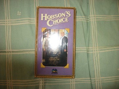 Hobson's choice/vhs/new/ richard thomas/watermark