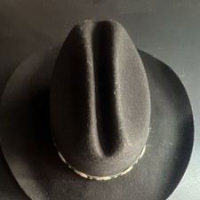 Wrangler Riata Western Hat Black Concho Band Size 7 Re760d135l Wrangler Riata Western Hat Black Concho Band Size 7 Re760d135l